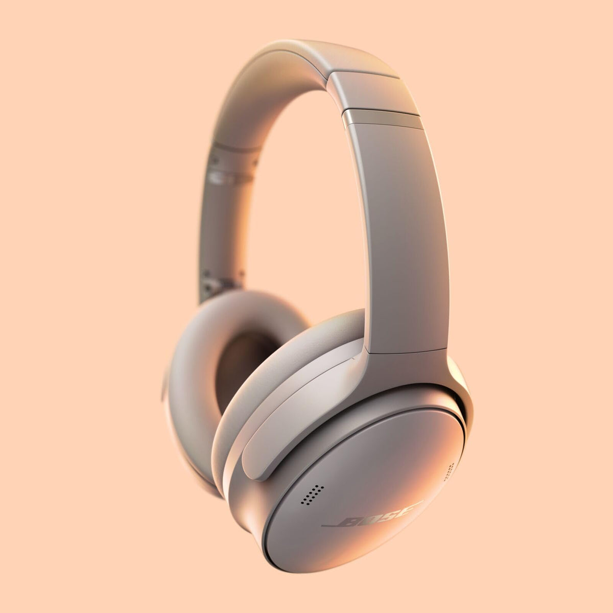 Bose QuietComfort Wireless Noise Cancelling Headphones, Sandstone