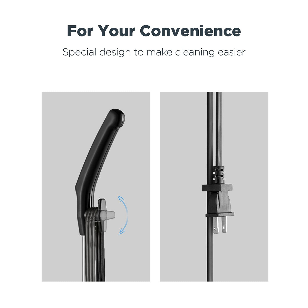 Eureka Home Lightweight Corded Stick Vacuum, NES212C, Blaze Black