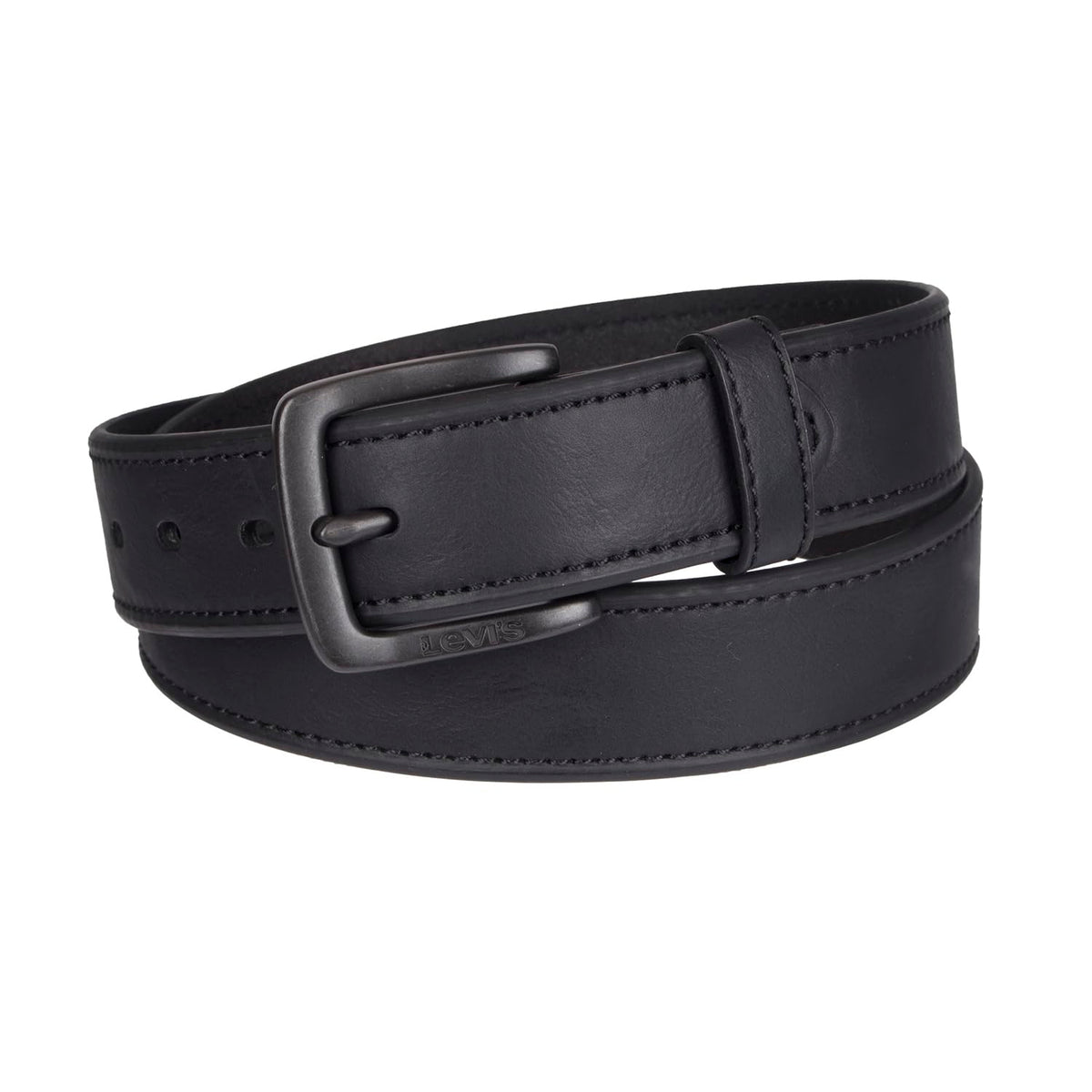 Levi's Casual Belt-Dress for Men Jeans, Matte Black, Large (38-40)