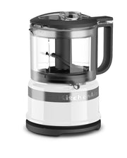 KitchenAid KFC3516WH 3.5 Cup Mini Food Processor, White