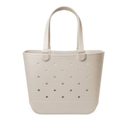 Simple Modern Waterproof Rubber Beach Bag, Extra Large, Beige