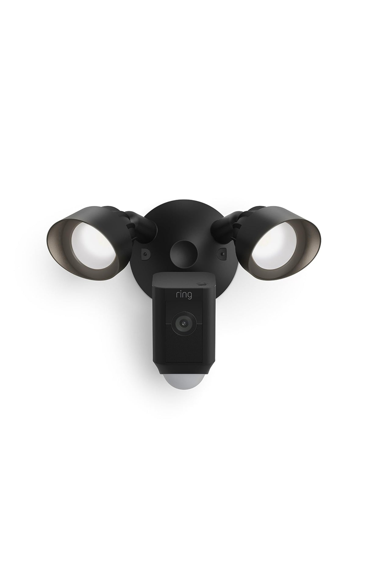 Ring Floodlight Cam Wired Plus, 1080p HD, Black