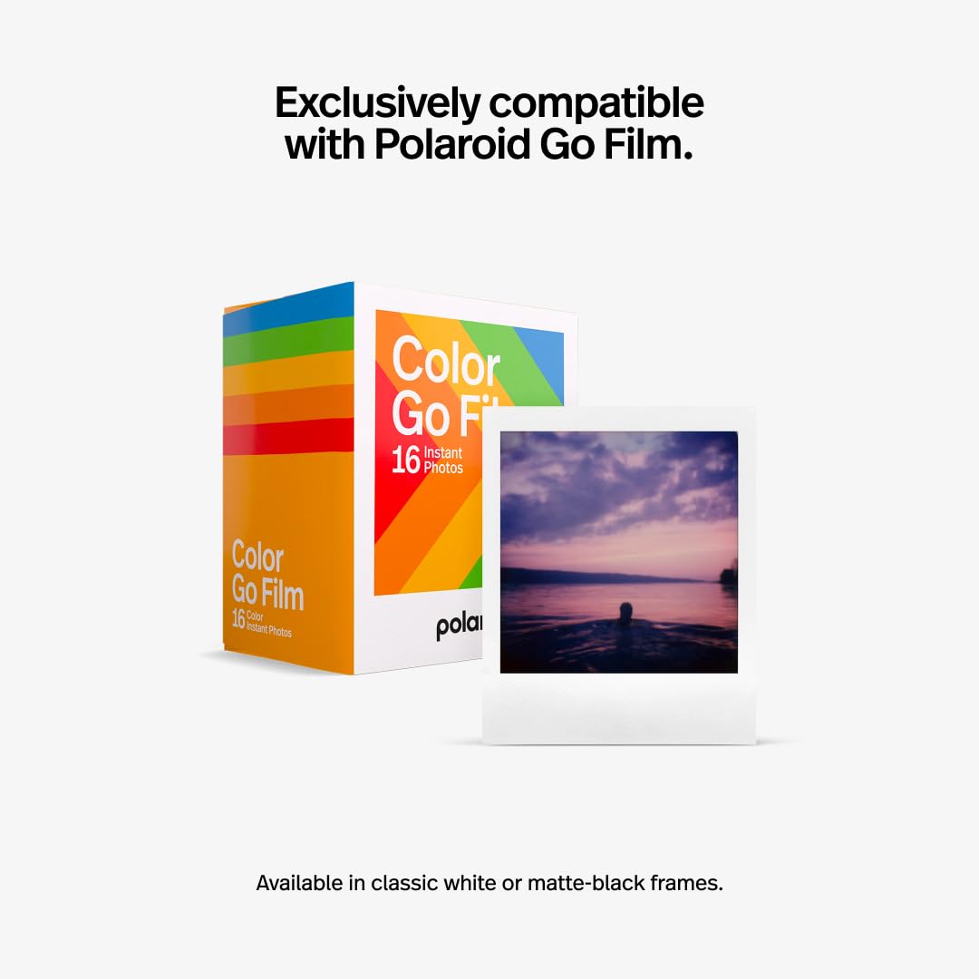 Polaroid Go Generation 2 Mini Instant Camera Bundle, White, 6282