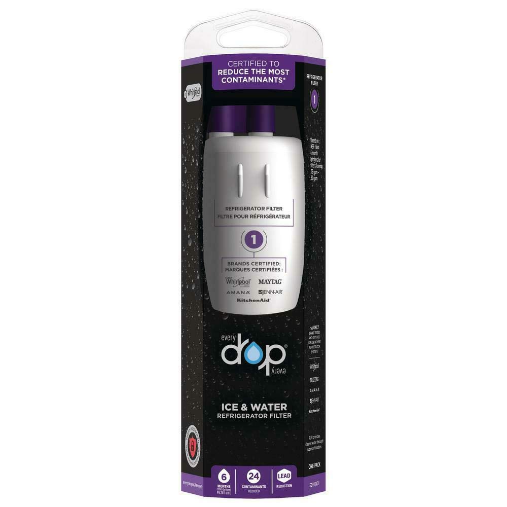 EveryDrop Refrigerator Water Filter 1, EDR1RXD1B, White