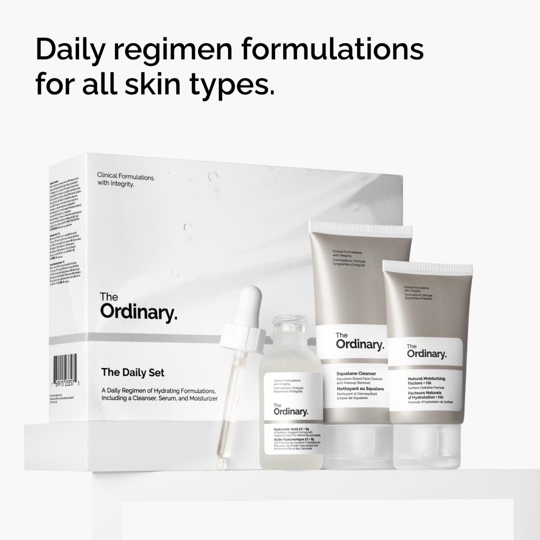 The Ordinary The Daily Set Skincare Routine