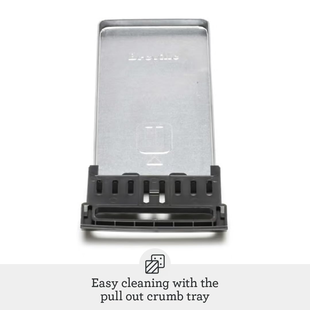 Breville A Bit More 4-Slice Toaster, Silver, BTA730XL