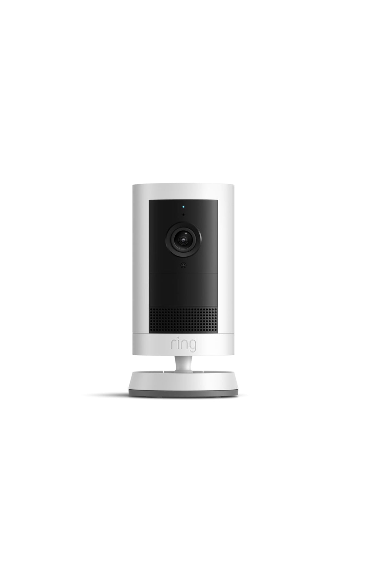 Ring Outdoor Cam Plus, Battery, 2K Video, White