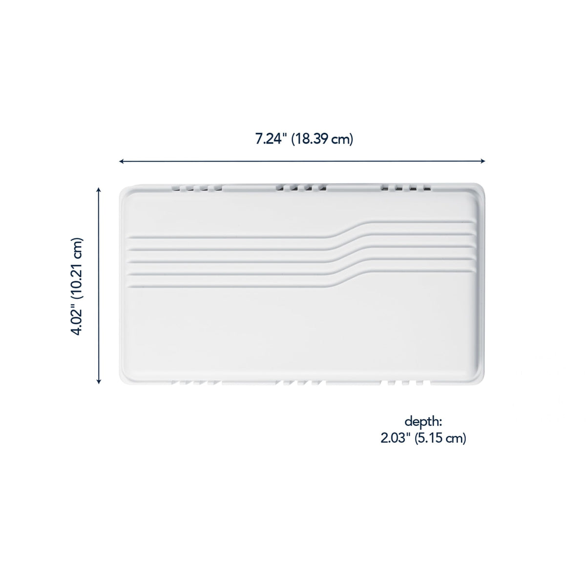 Heath Zenith White Plastic Wired Mechanical Doorbell Chime