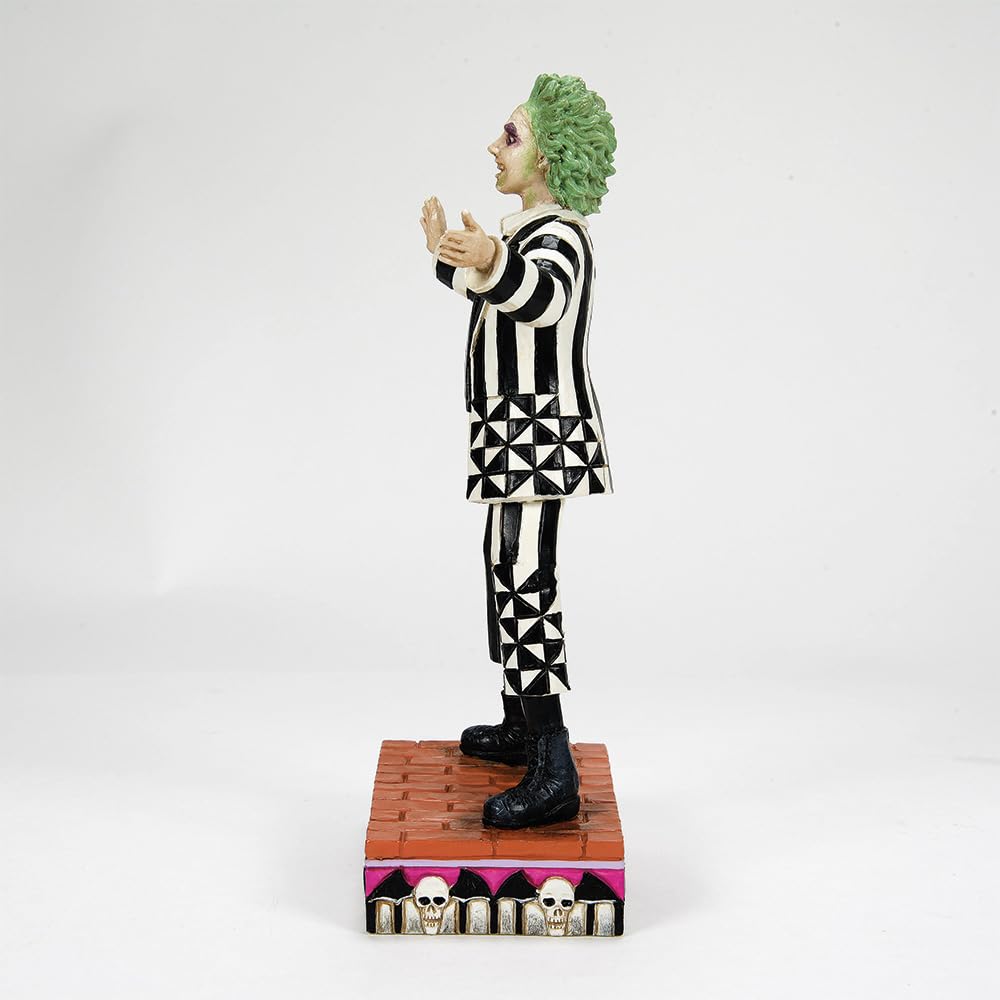 Enesco Beetlejuice by Jim Shore Standing Pose Figurine, 7.01 Inch