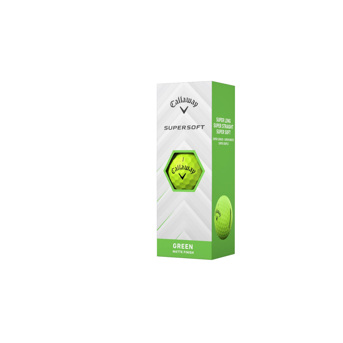 Callaway Supersoft Golf Balls, Green, 12-Ball Pack (2025)