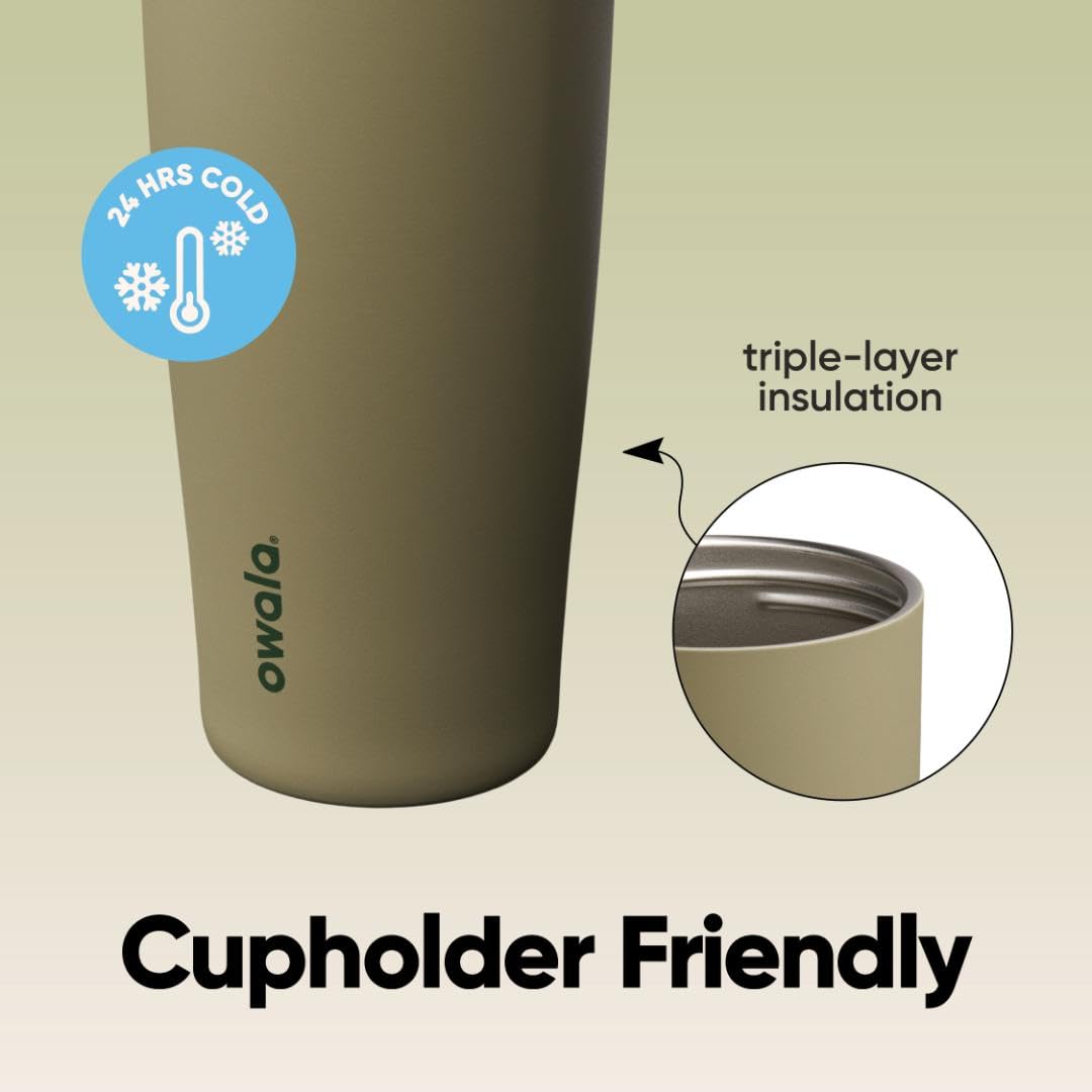 Owala FreeSip Sway Insulated Water Bottle, 40oz, Off Road