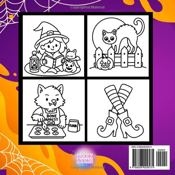 Bold and Easy Halloween Dayz Coloring Book