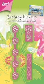 Joy! Crafts Cutting & Embossing Die -3D Fantasy Flower Border