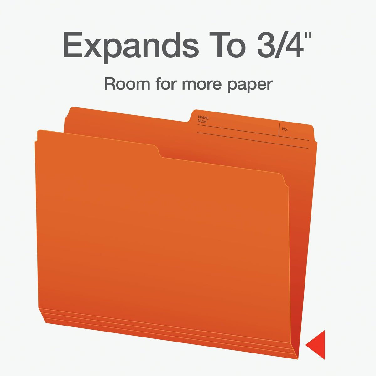 Pendaflex Letter File Folders, 1/2-Cut Tab, Assorted Colours, 50-Pack