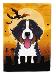 Caroline's Treasures Halloween Bernese Mountain Dog House Flag