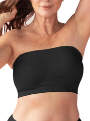 Shapermint Convertible Strapless Bandeau Bra, Black