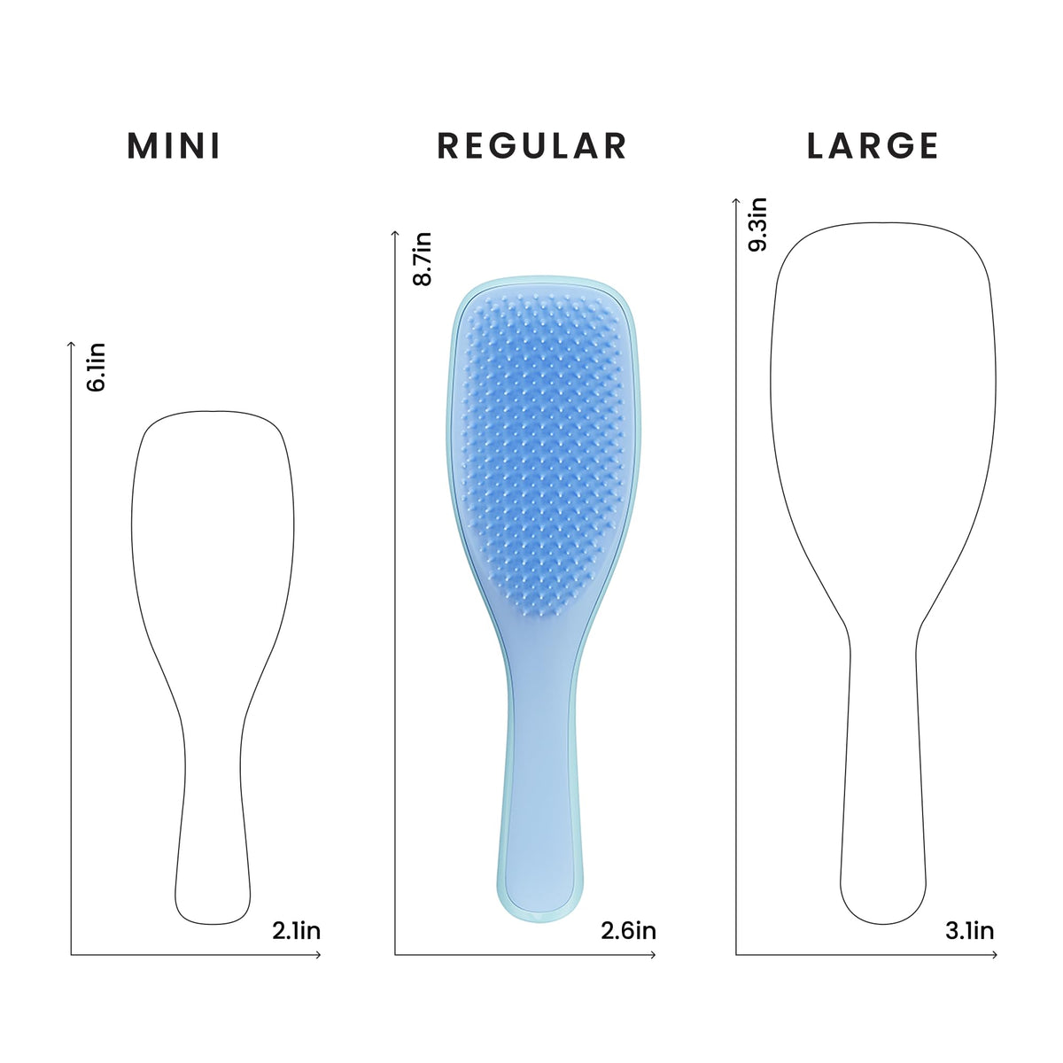 Tangle Teezer The Ultimate Detangler Hair Brush, Denim Blues