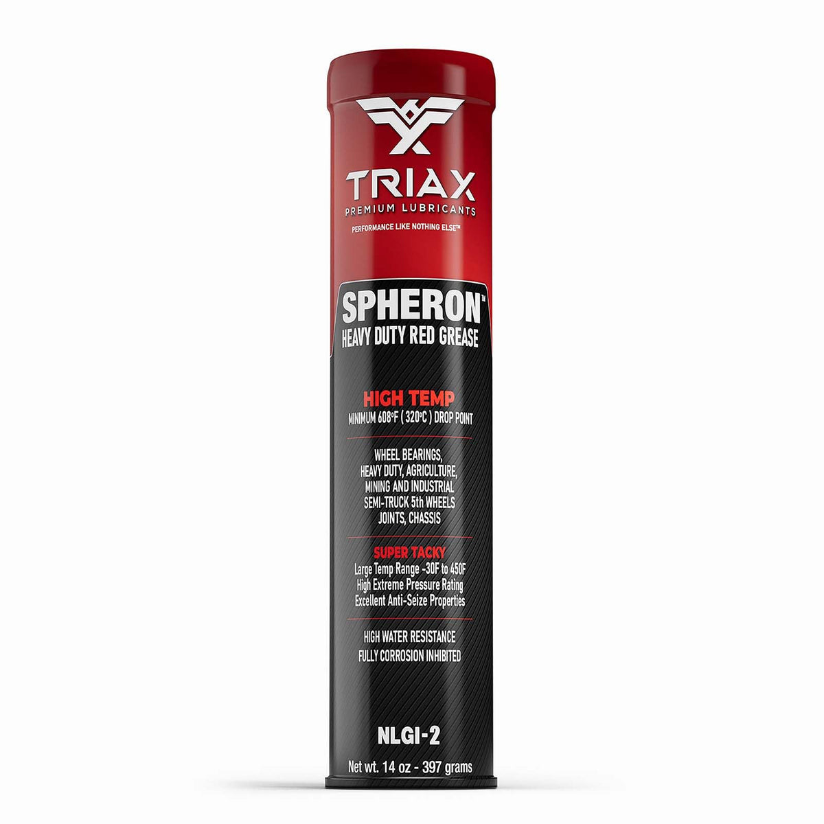 TRIAX Spheron Grease NLGI-2 Lithium Complex, 14 Oz Tube