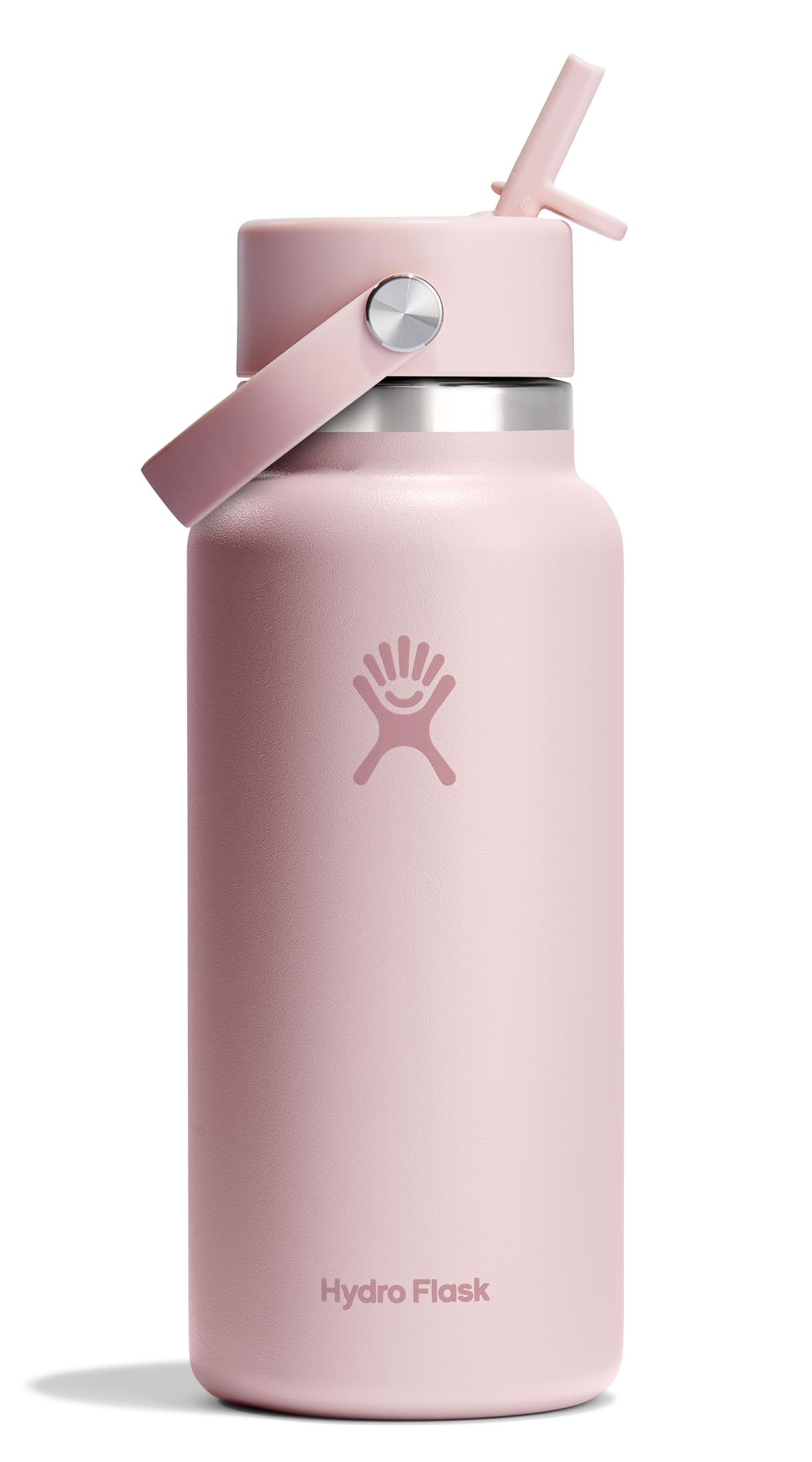 Hydro Flask 32oz Wide Mouth Water Bottle with Flex Straw Cap, Trillium