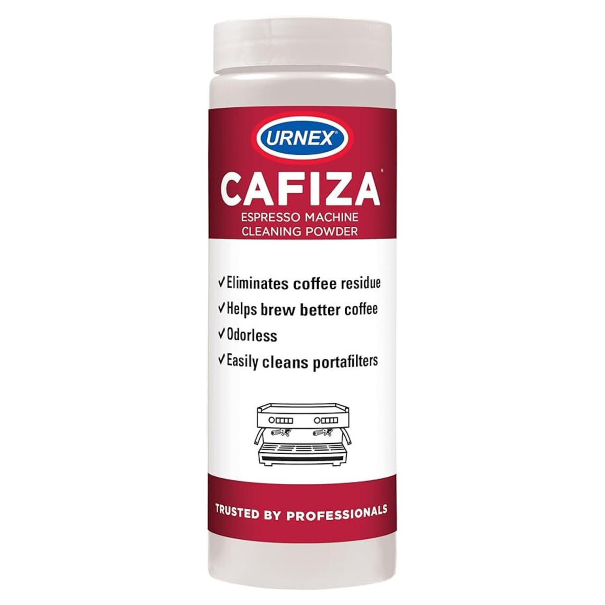 Urnex Cafiza Espresso Machine Cleaner and Descaler, 20 oz