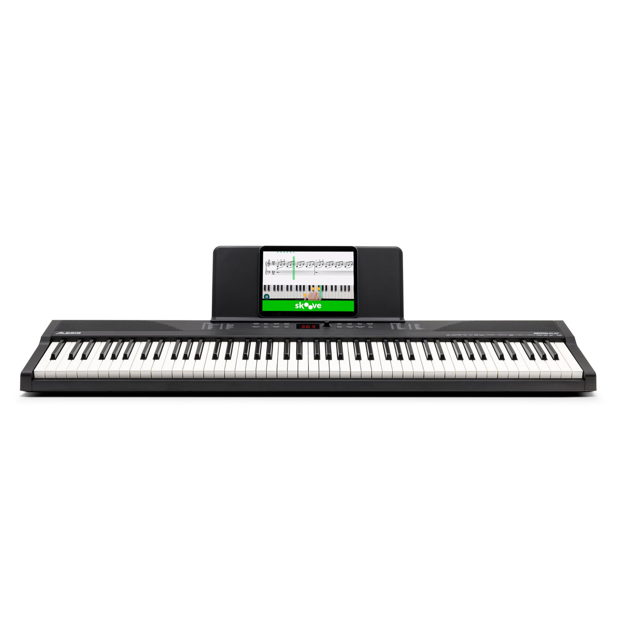Alesis 88-Key Keyboard Piano Bundle with 480 Sounds and Stand