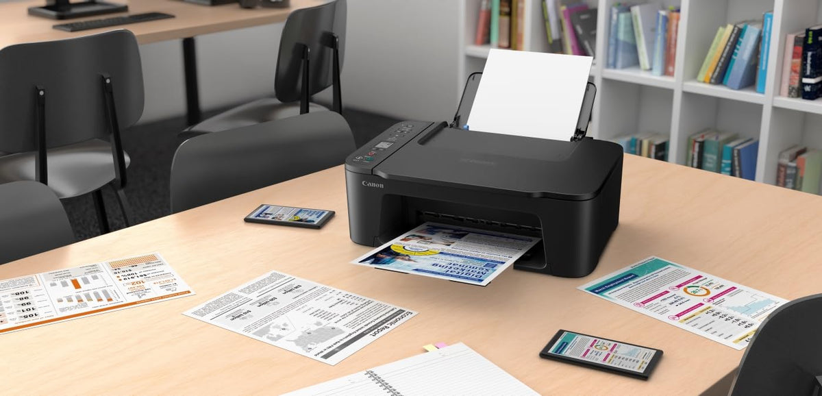 Canon PIXMA TS3720 Wireless All-in-One Printer, Black