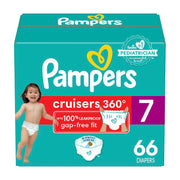 Pampers Cruisers 360 Pull-On Diapers, Size 7, 66 Count