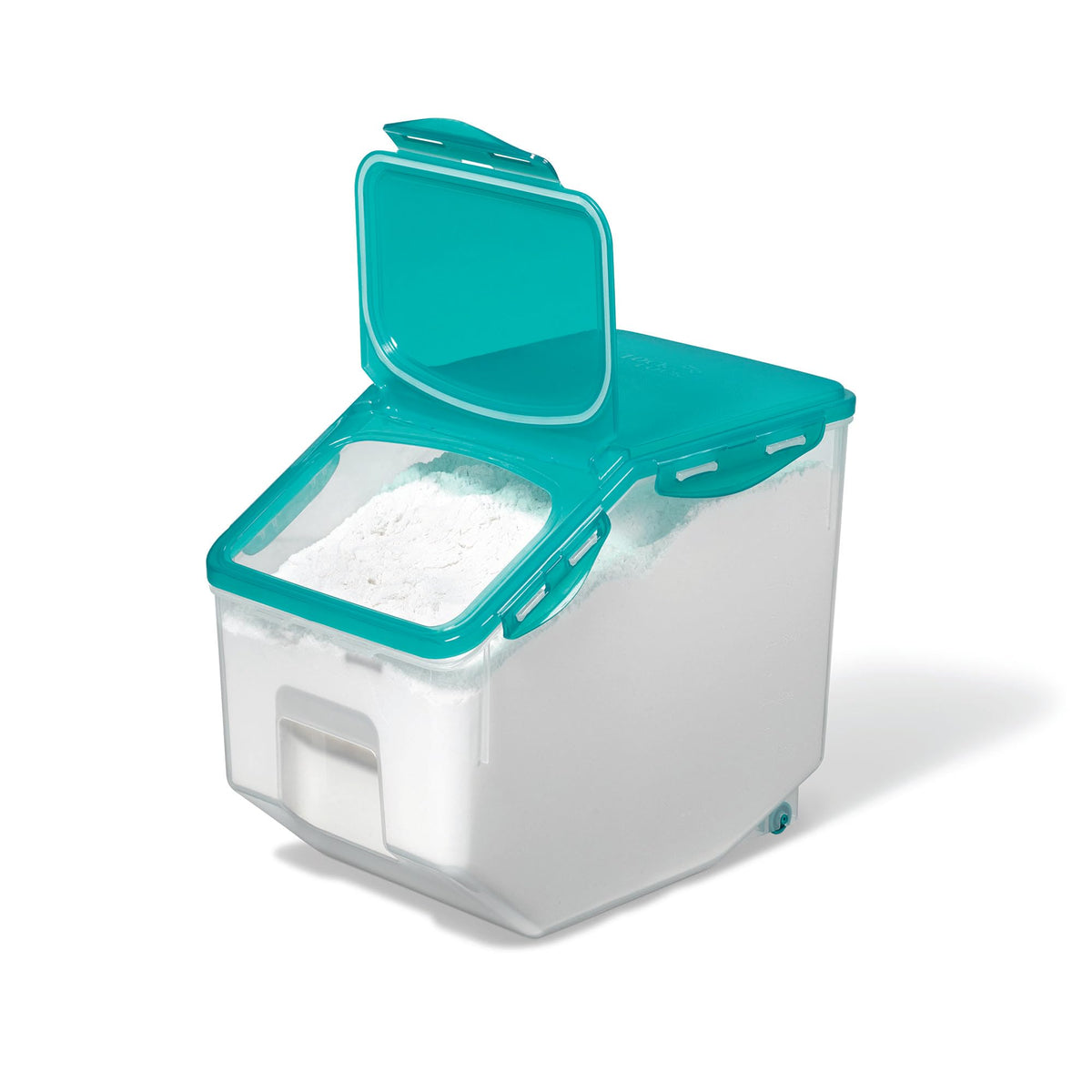 Starfrit LocknLock Plastic Pantry Container with Wheels, 406oz/12L