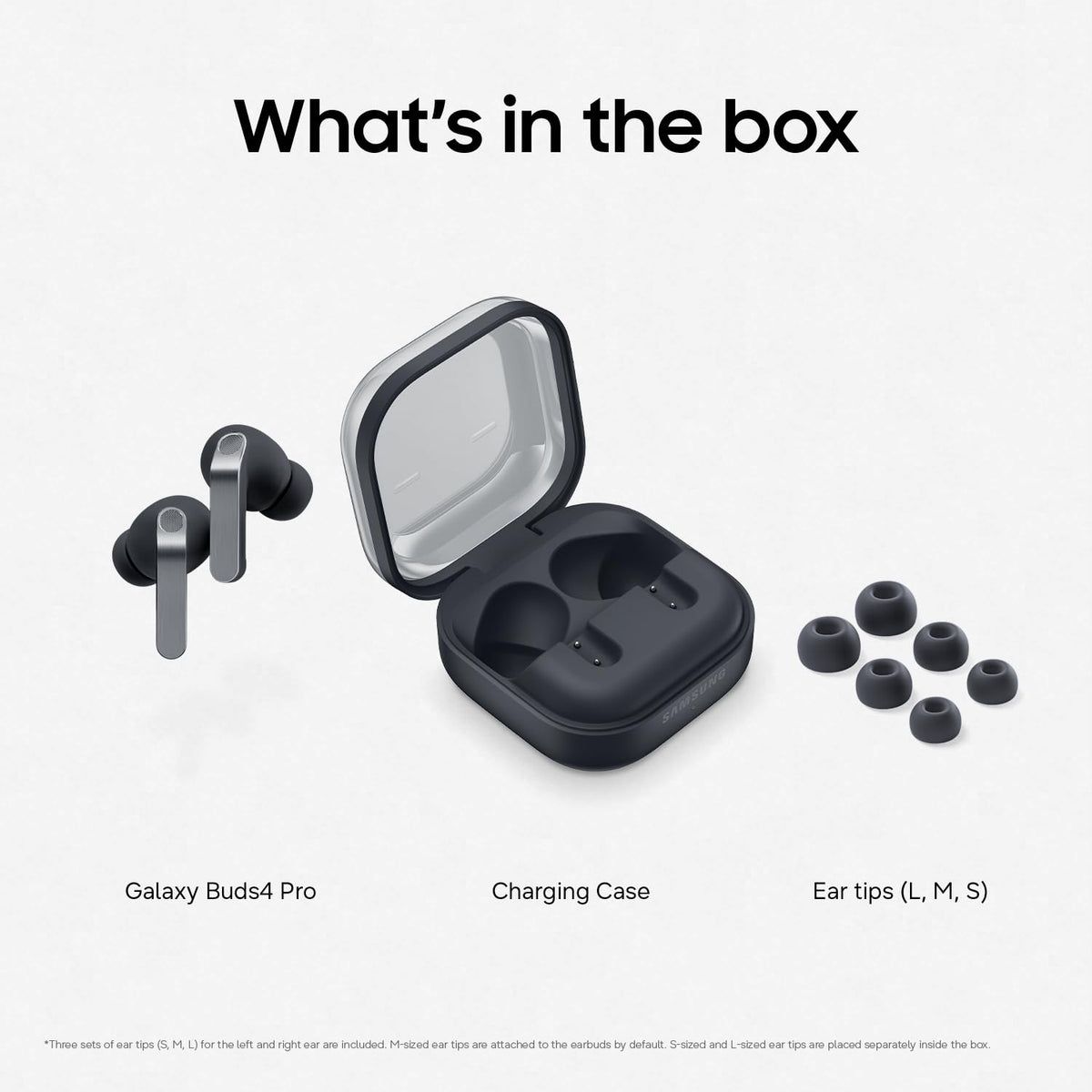 Samsung Galaxy Buds4 Pro, Black