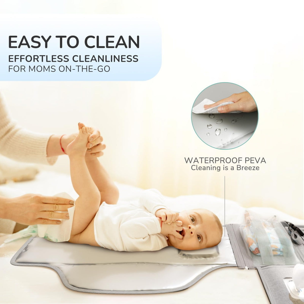 Portable Detachable Baby Diaper Changing Pad