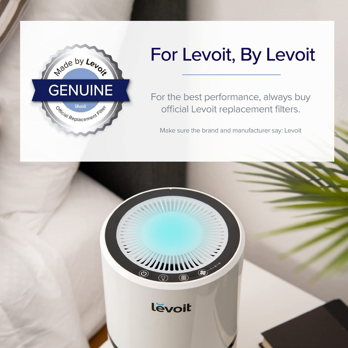Levoit LV-H132 Air Purifier Replacement Filter, 1 Pack