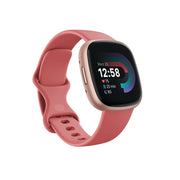 Google Fitbit Versa 4 Fitness Smartwatch, Pink Sand/Copper Rose