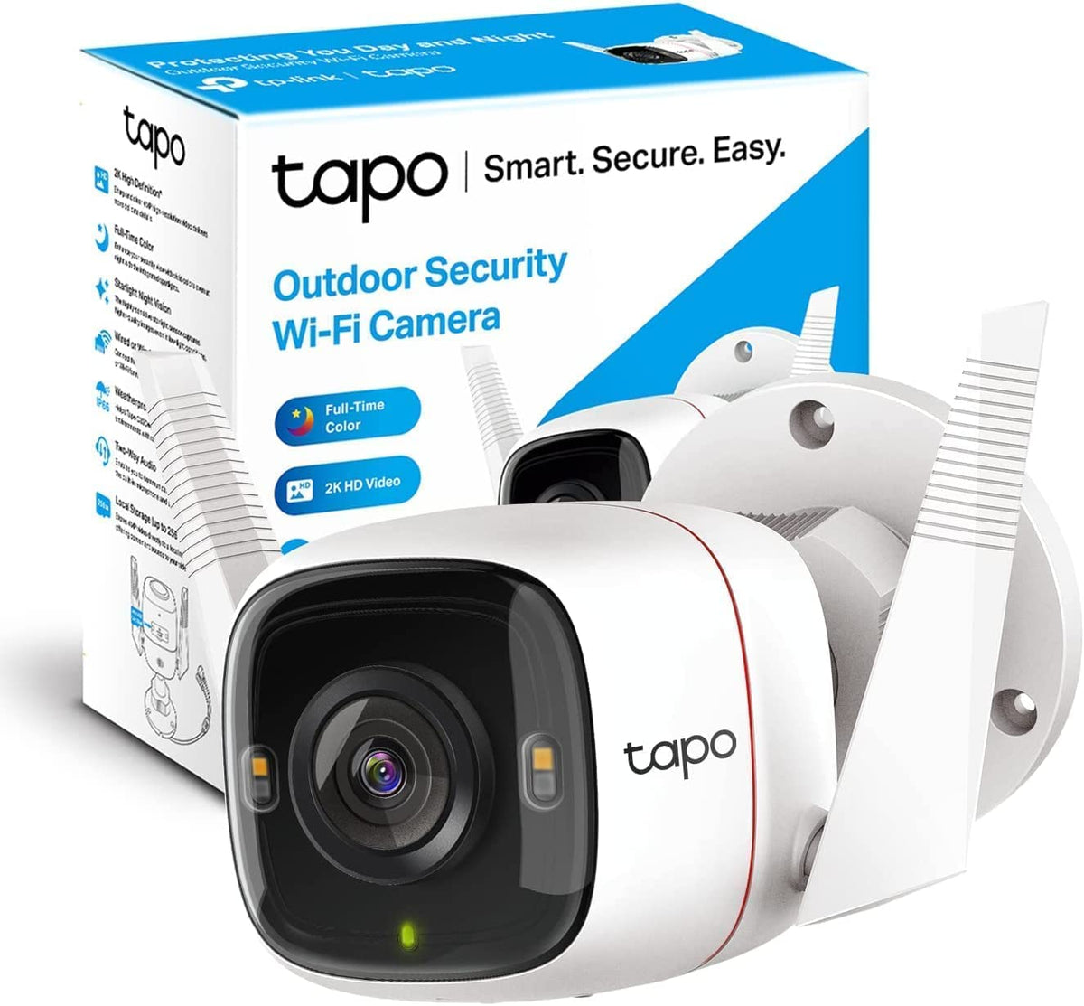 TP-Link Tapo C320WS 2K 4MP Outdoor Wired Security Camera