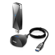 D-Link DWA-X1850-B1-CA USB WiFi 6 Adapter, AX1800, USB 3.0