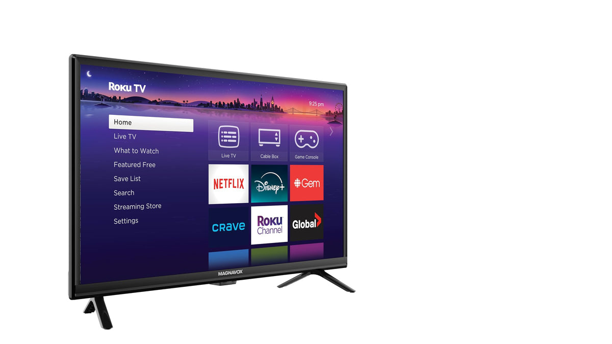 Magnavox 24" Roku Television, 720p, Black