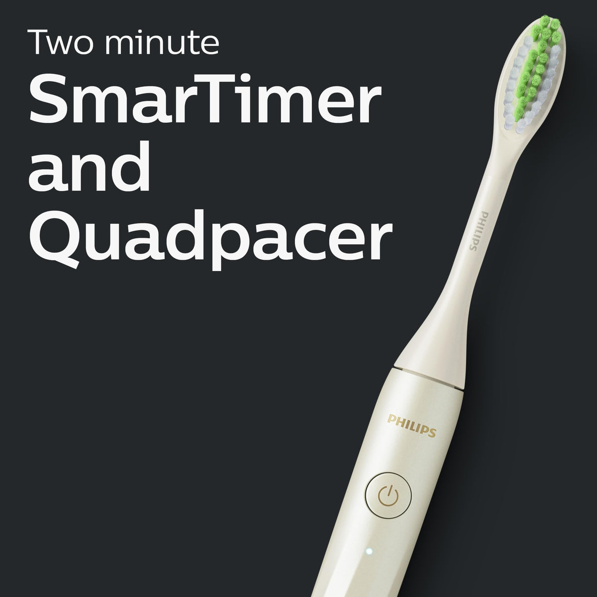 Philips One by Sonicare Battery Toothbrush, 1 Brush Head, White