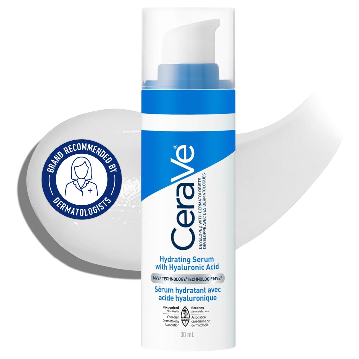 CeraVe Hyaluronic Acid Face Serum, 30 mL