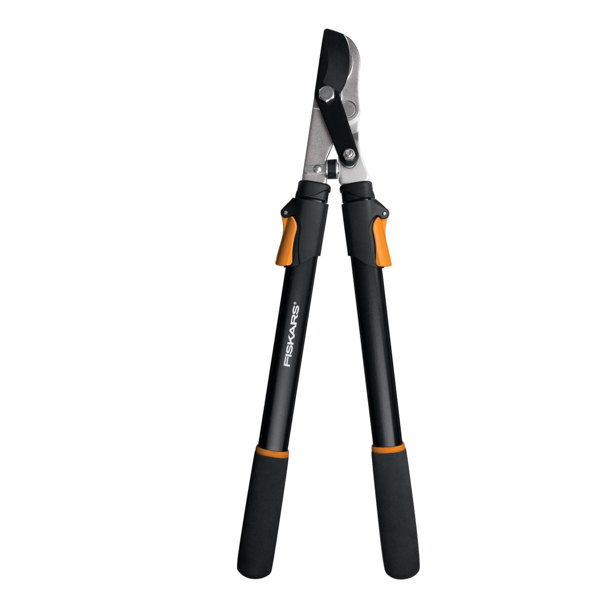 Fiskars Power-Lever Extendable Lopper, 25"-37", Black & Orange