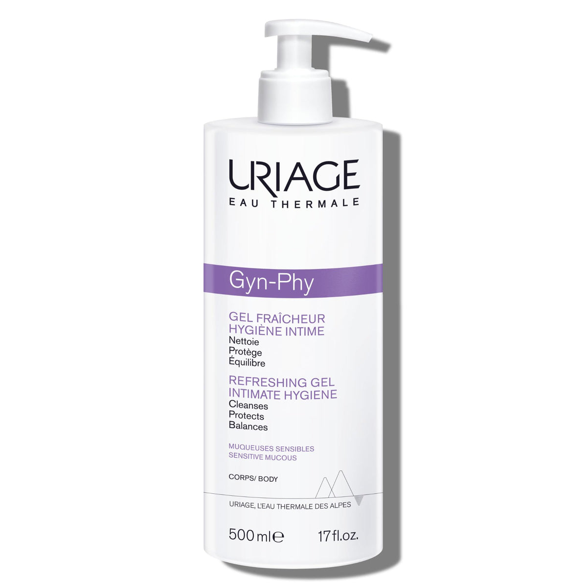 Uriage Gyn-Phy Refreshing Intimate Gel, 500ml