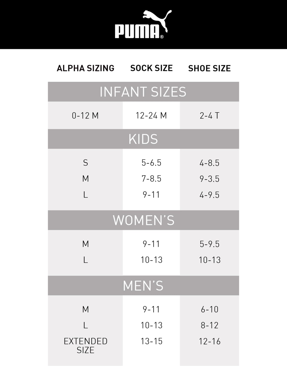 PUMA Men's Athletic Cushioned Crew Socks, White/Grey, 10-13, 8 Pack