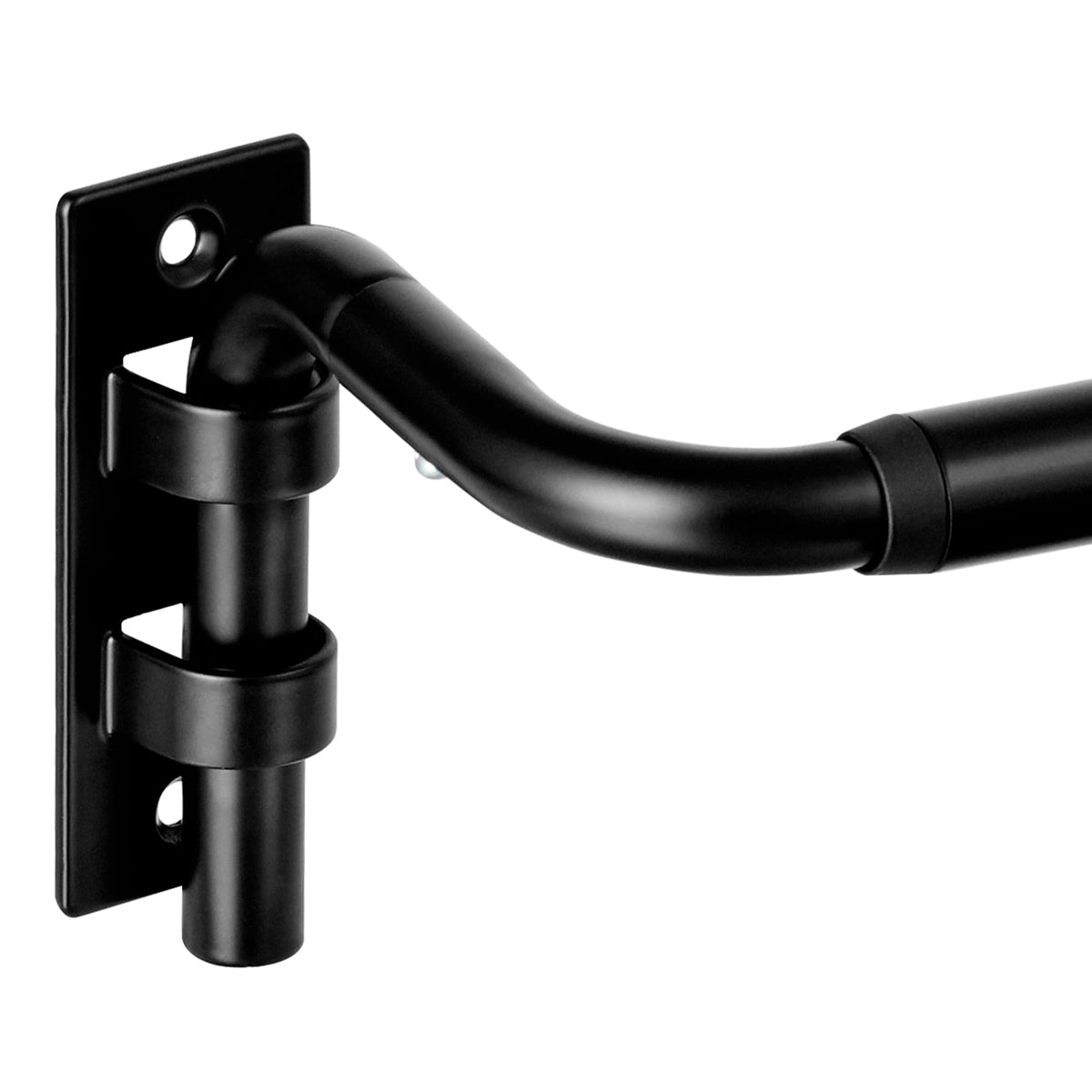 Upsimples Blackout Curtain Rods, 48 to 84 inch, Wrap Around