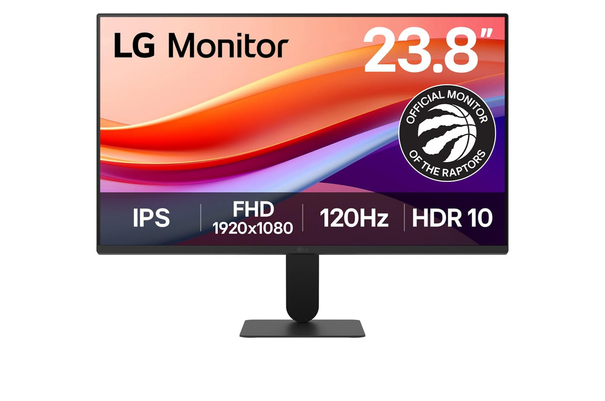 LG 24U411A-B 23.8-Inch FHD IPS Monitor, 120Hz, Black