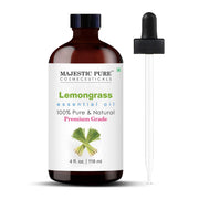 Majestic Pure Lemongrass Essential Oil, 118 ml