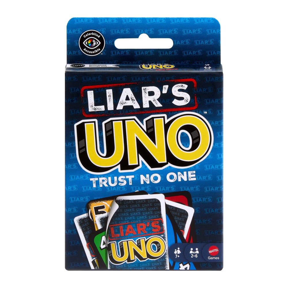 Mattel Games Liar's UNO Card Game