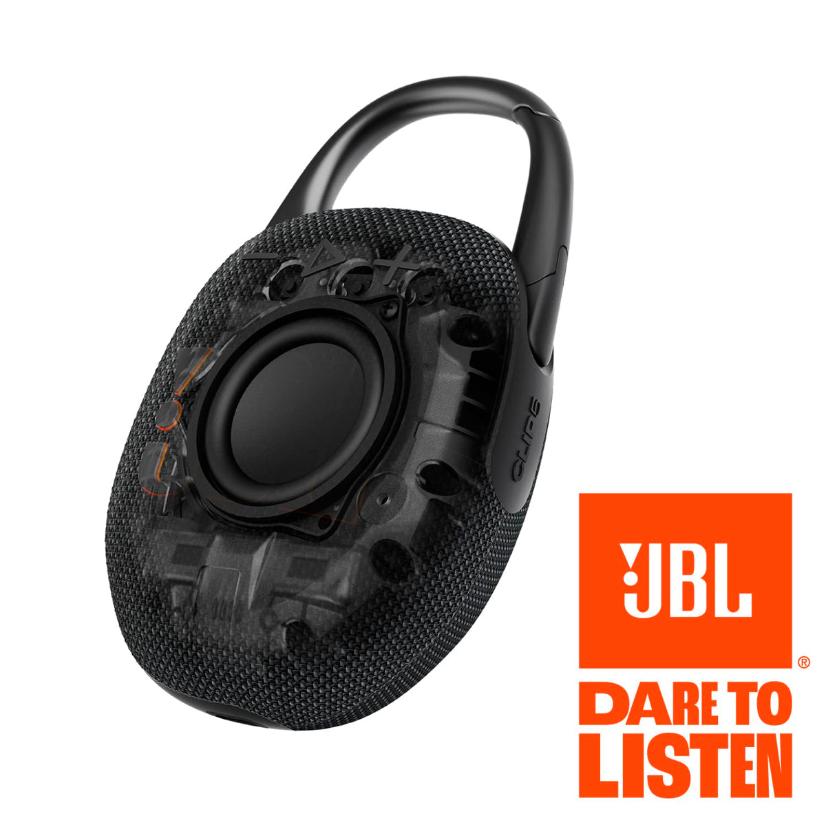 JBL Clip 5 Waterproof Bluetooth Speaker, Pink