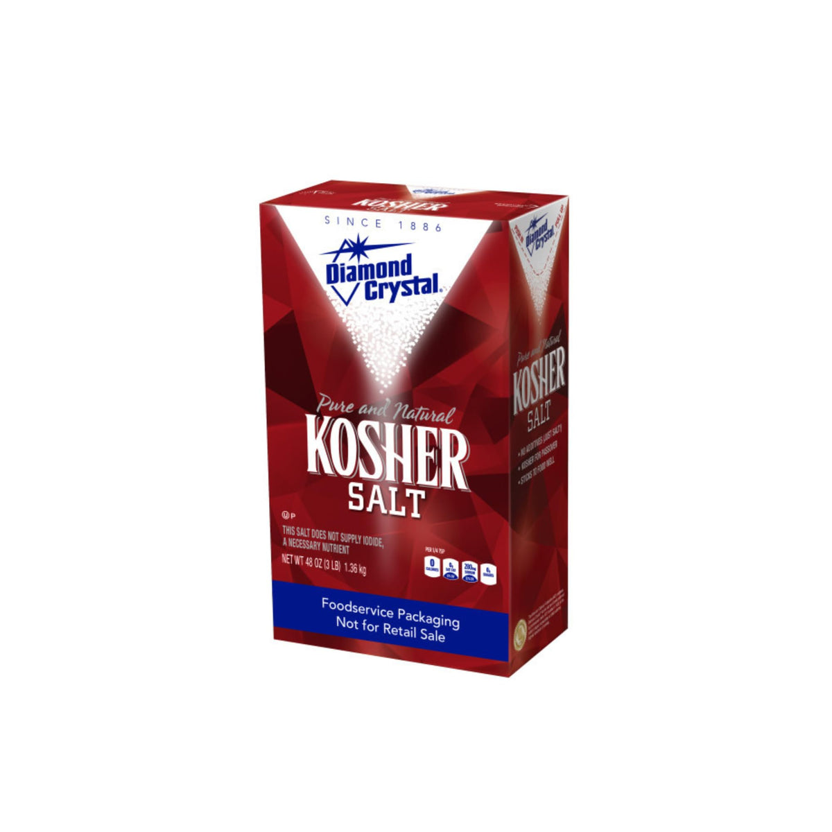 Diamond Crystal Kosher Salt, 1.36KG