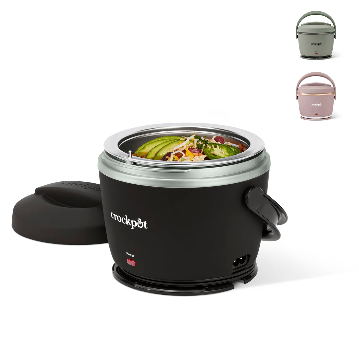 Crock-Pot Electric Lunch Box, 20-Ounce (591 mL), Black Licorice