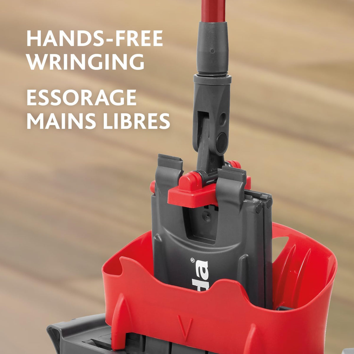 Vileda Ultramax Flat Mop and Bucket Set with 1 Extra Refill