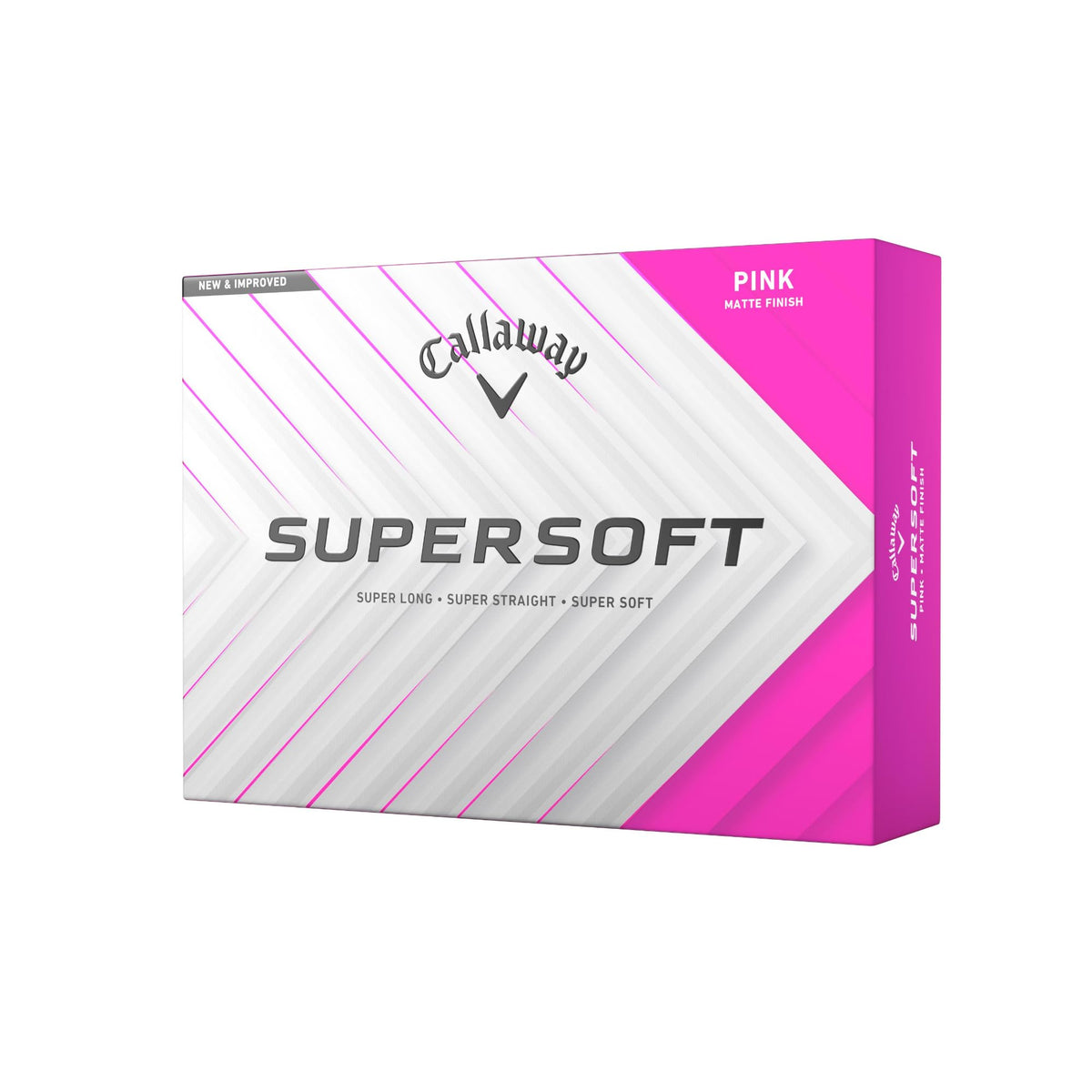 Callaway Supersoft Golf Balls, 2025, Pink