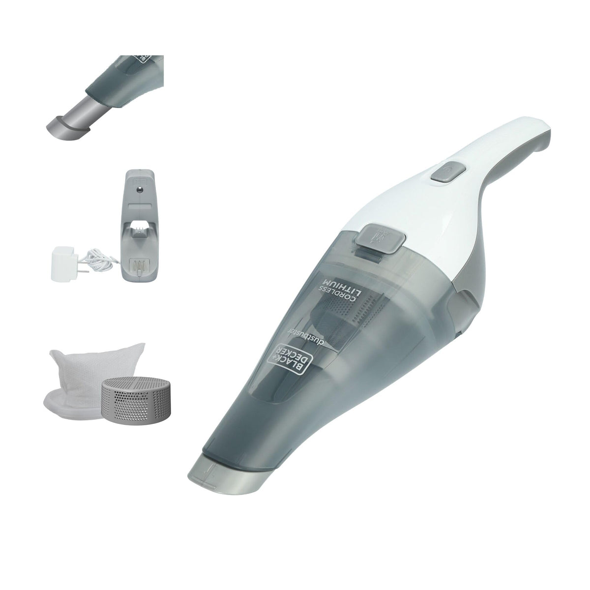 BLACK+DECKER Dustbuster QuickClean Handheld Vacuum, HNVC215B10